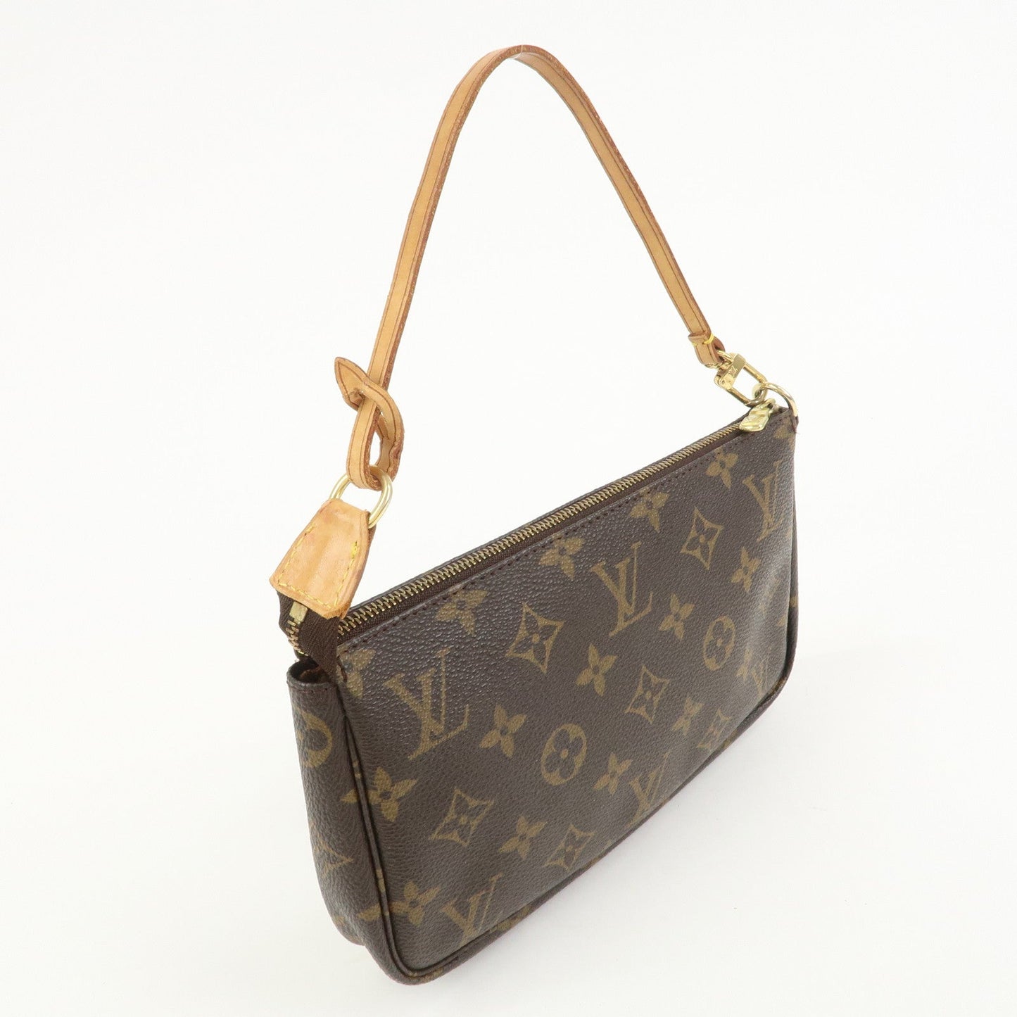 Louis Vuitton Monogram Pochette Accessoires Pouch Hand Bag M51980