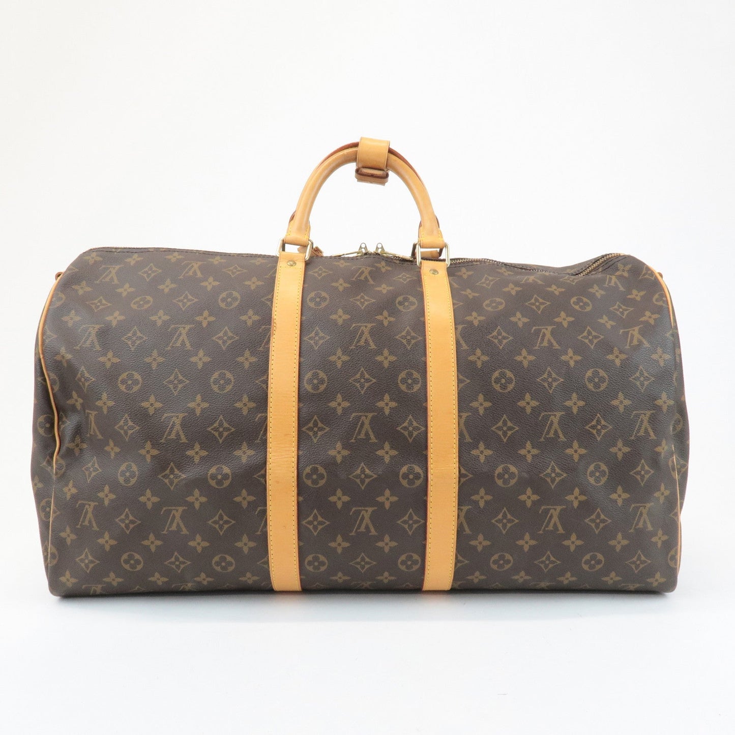Louis Vuitton Monogram Keep All Bandouliere 55 Boston Bag M41414  d