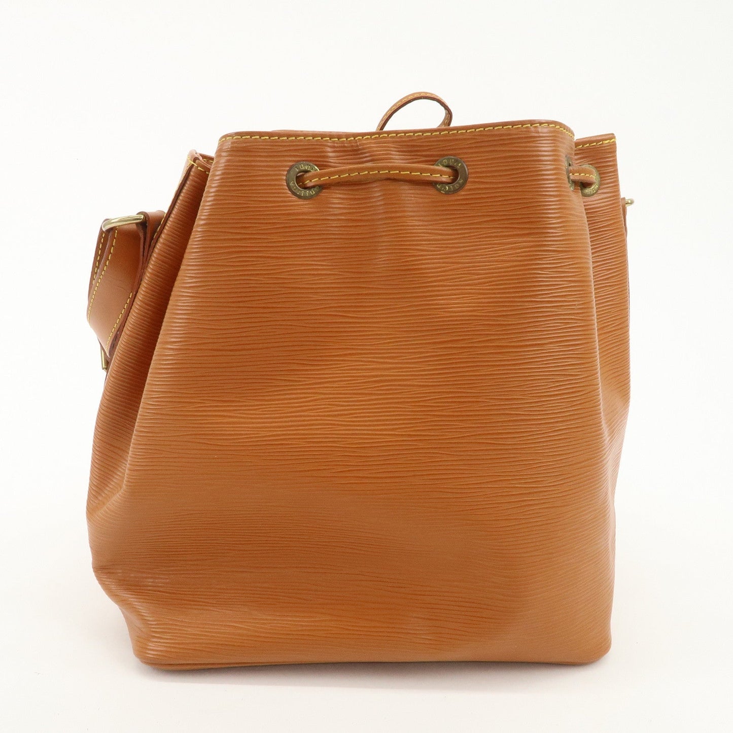 Louis Vuitton Epi Leather Petit Noe Shoulder Bag Zipang Gold M44108