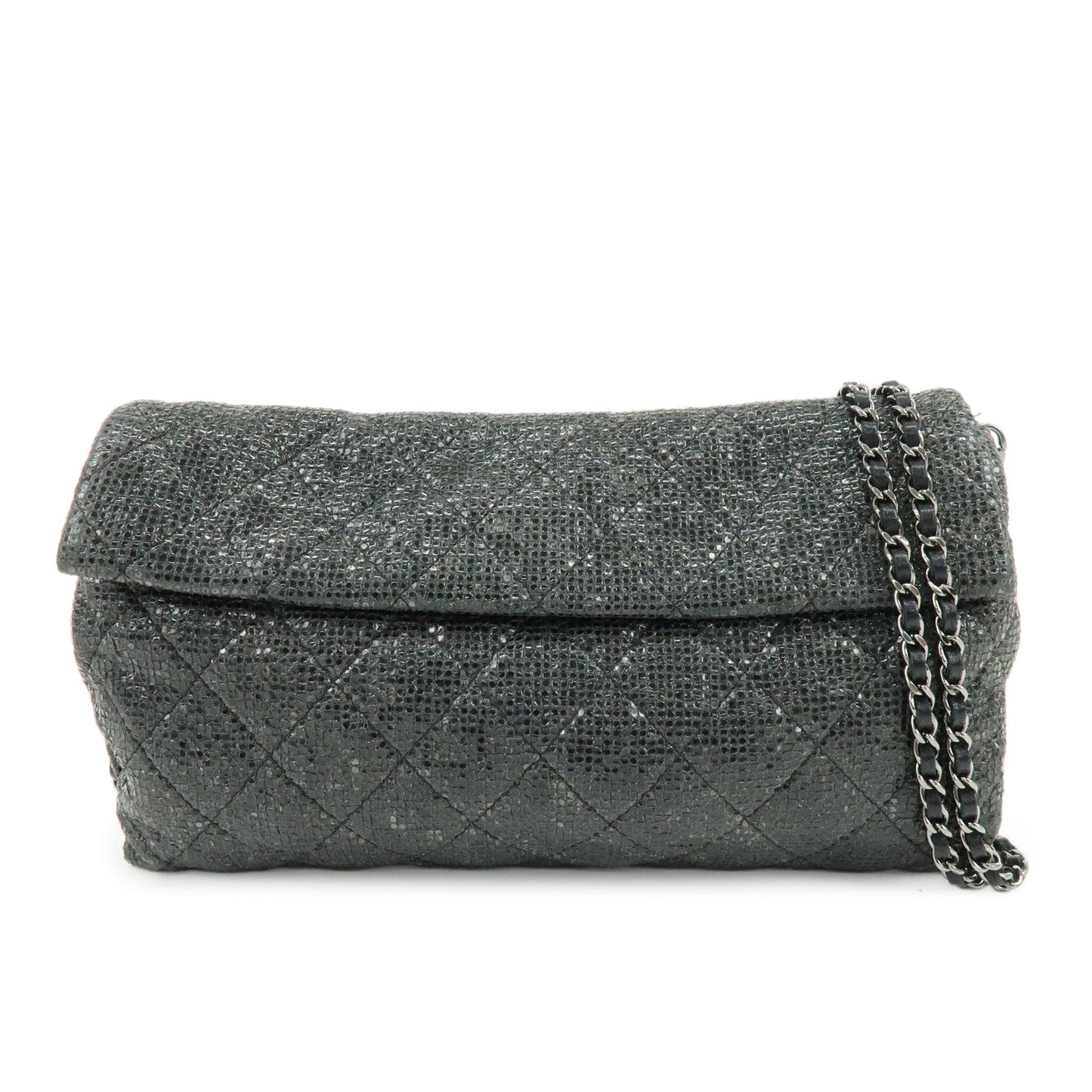 CHANEL Matelasse Chain Shoulder Bag 2014 Christmas Edition Black