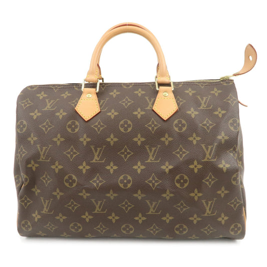 Louis Vuitton Monogram Speedy 35 Boston Bag Hand Bag M41524