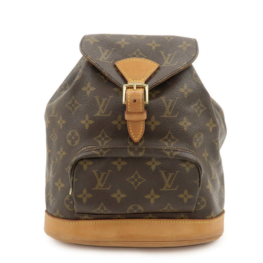 Louis Vuitton Monogram Canvas Montsouris MM Backpack Brown M51136