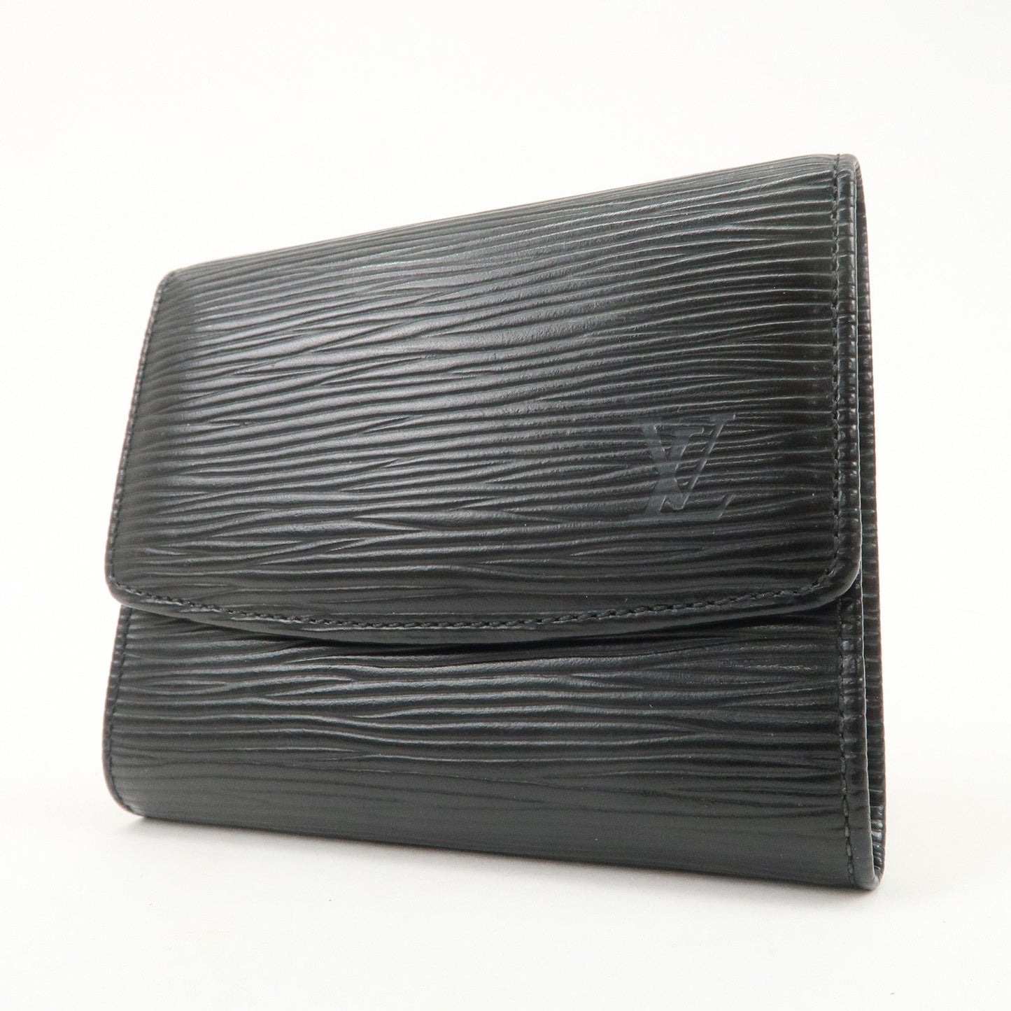Louis Vuitton Epi Porte 12 Cartes Credit Card Case Noir M63472