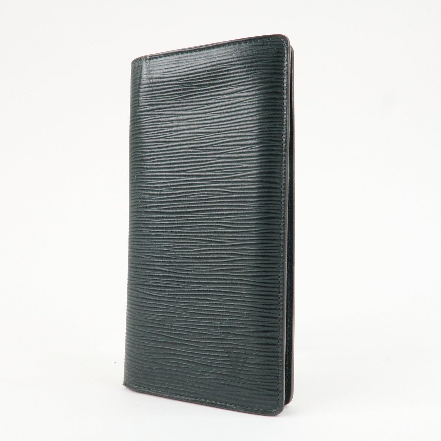 Louis Vuitton Epi Leather Long Wallet Dark Green  d