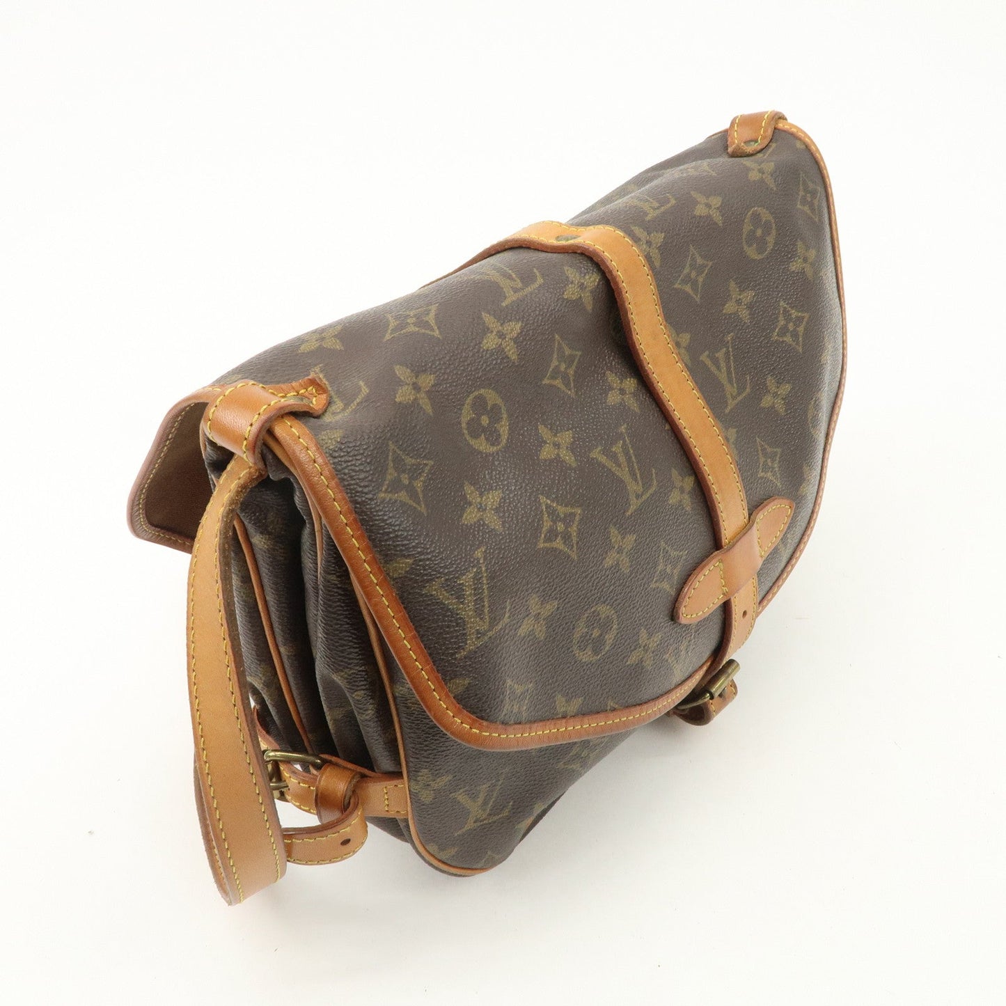 Louis Vuitton Monogram Saumur 30 Crossbody Bag Shoulder Bag M42256  d