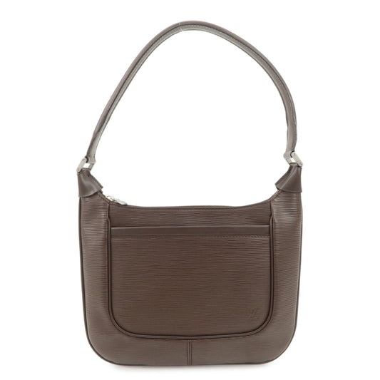Louis Vuitton Epi Leather Matsy Shoulder Bag Brown M5897D