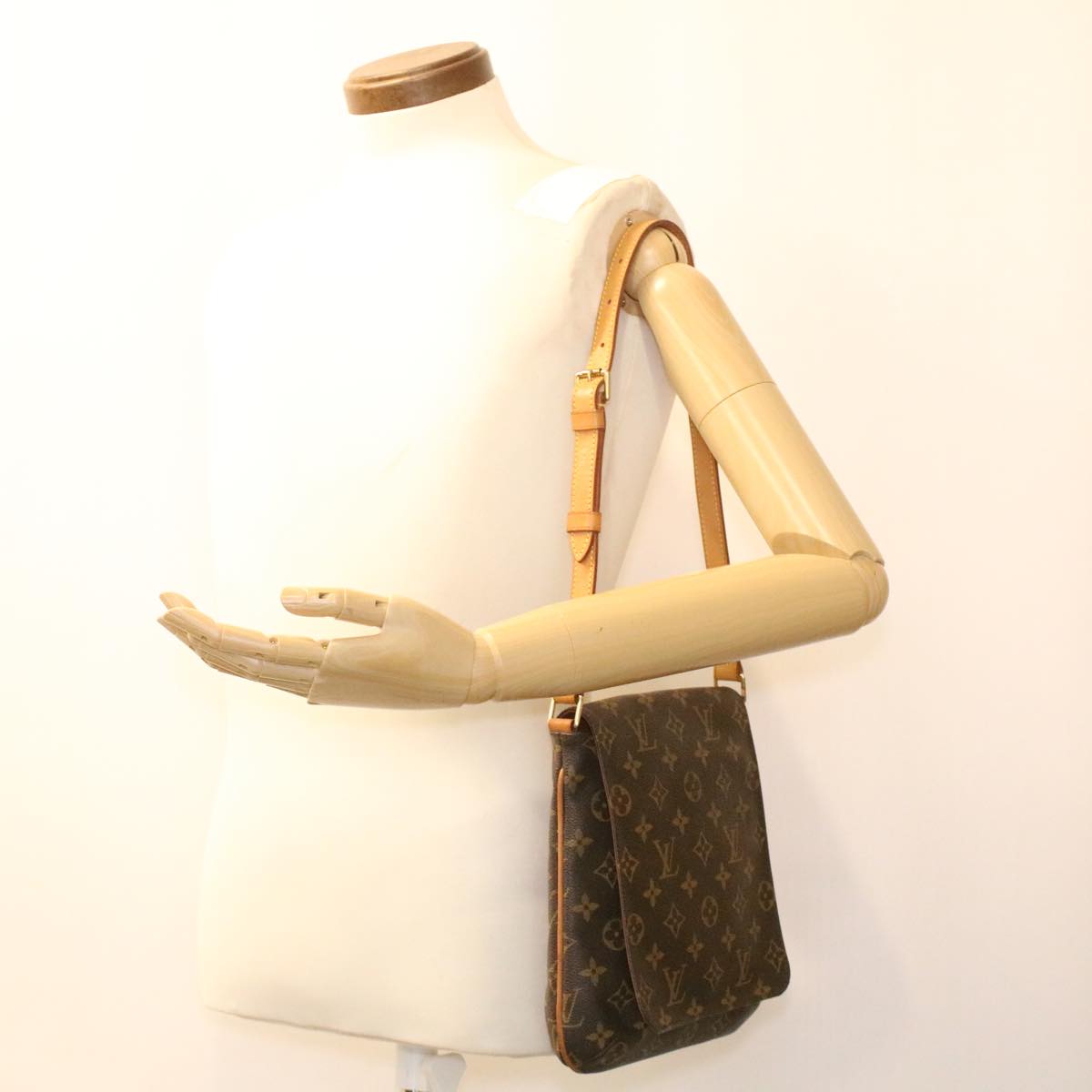 Louis Vuitton Brown Canvas M tte Salsa shoulder bag
