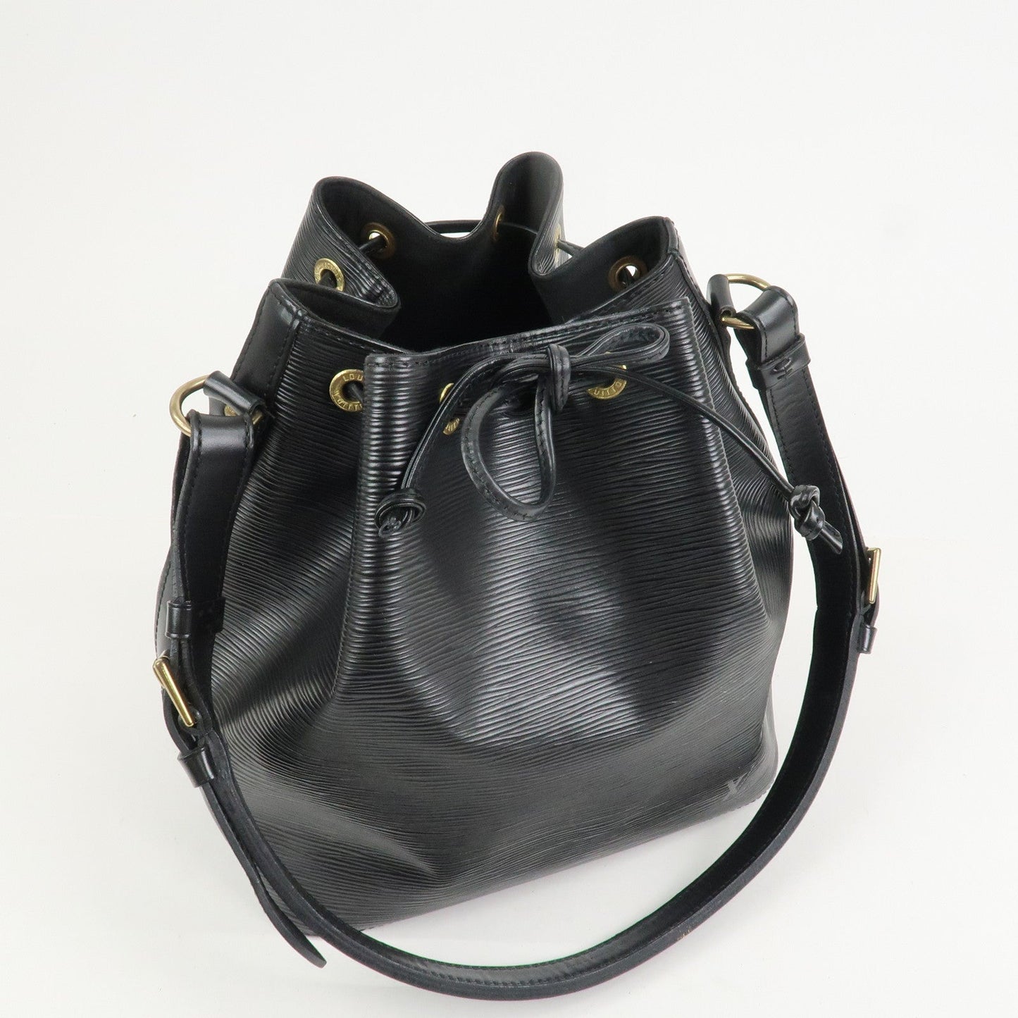 Louis Vuitton Epi Leather Petit Noe Shoulder Bag Noir Black M59012