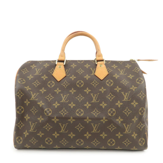 Louis Vuitton Monogram Speedy 35 Boston Bag Hand Bag M41524