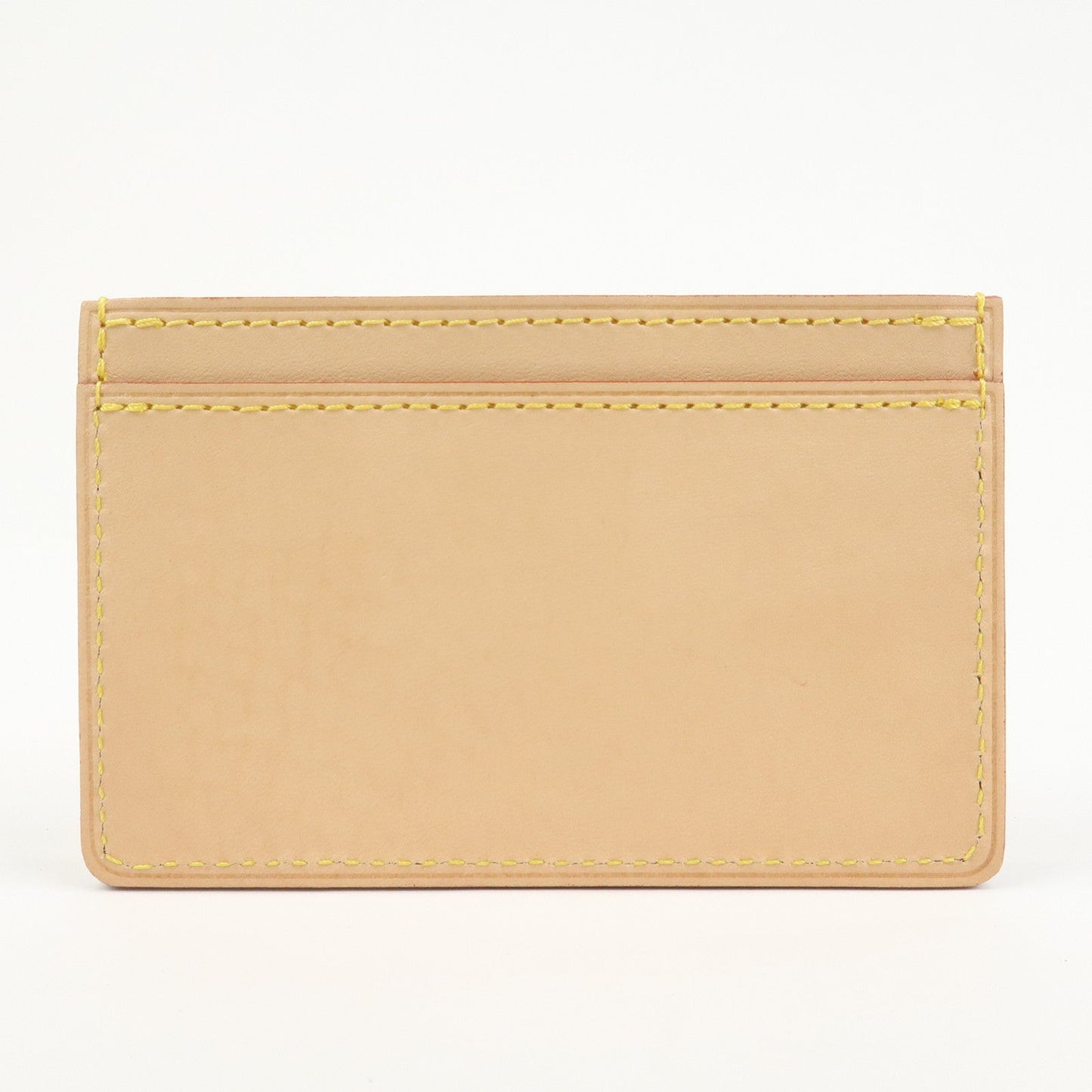 Louis Vuitton Nume Leather Card Case Card Holder Natural