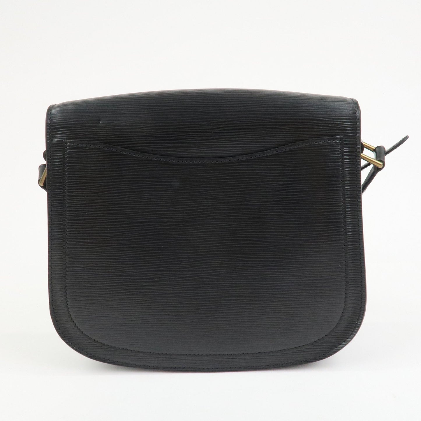 Louis Vuitton Epi Saint Cloud Shoulder Bag Black Noir M52192