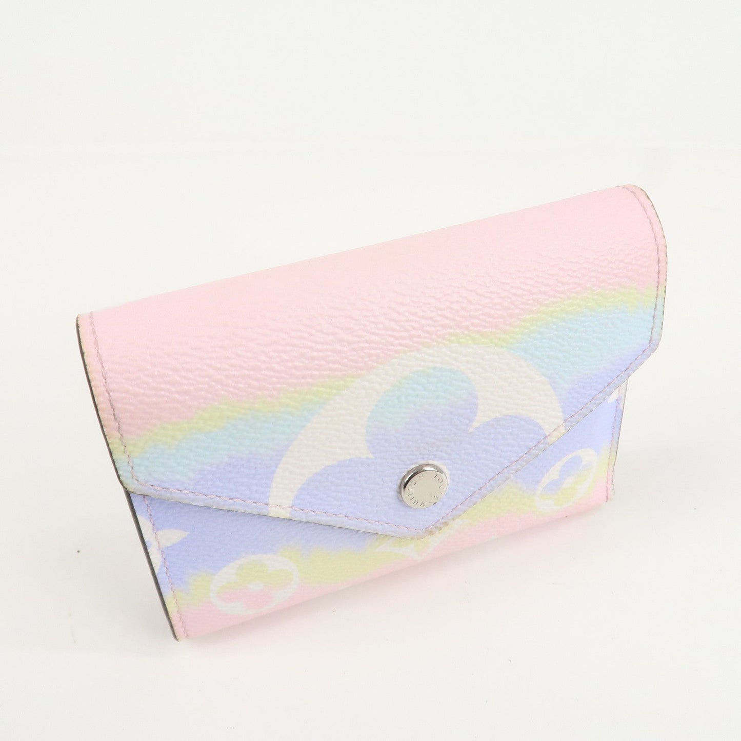 Louis Vuitton LV Escal Portefeuille Victorine Wallet Pastel M69113  d