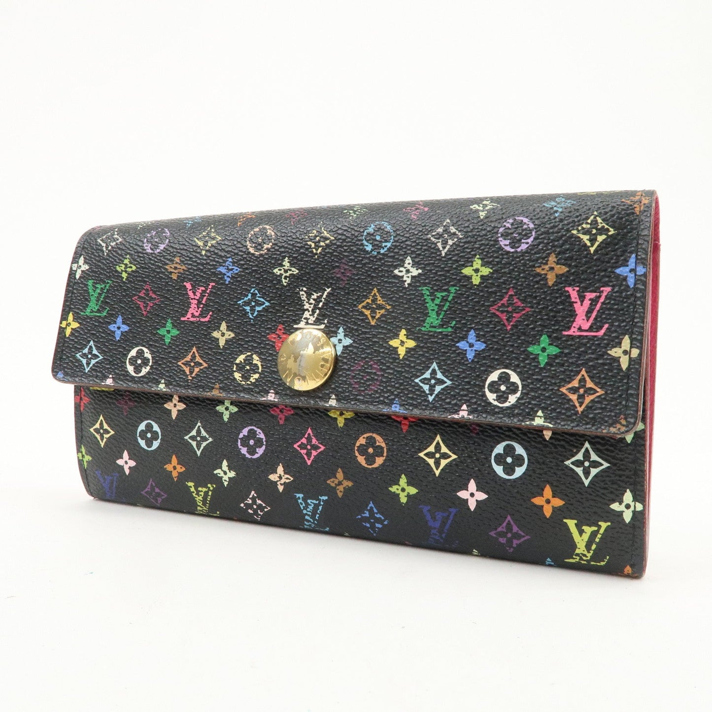 Louis Vuitton Monogram Multicolor Portefeuille Sarah Wallet M93747