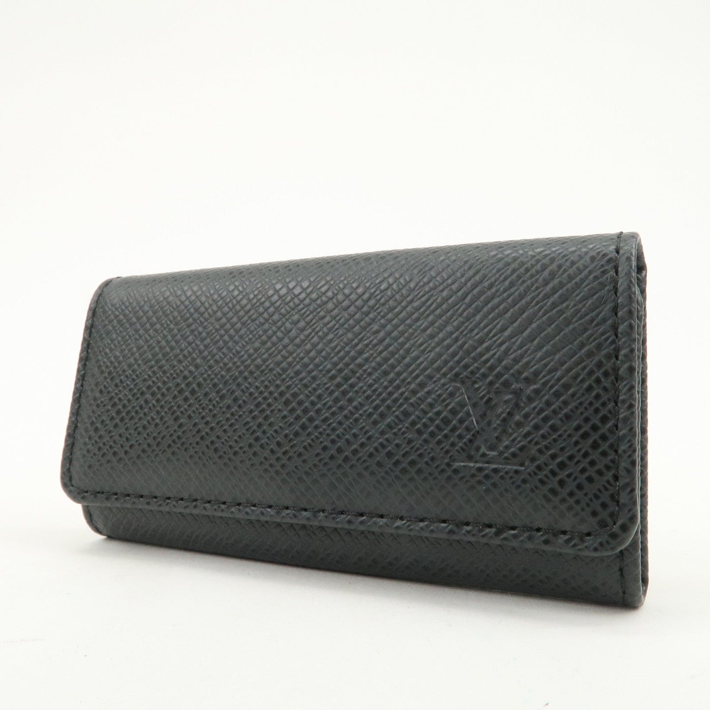 Louis Vuitton Taiga Leather Multicles 4 Key Case Ardoise M30522