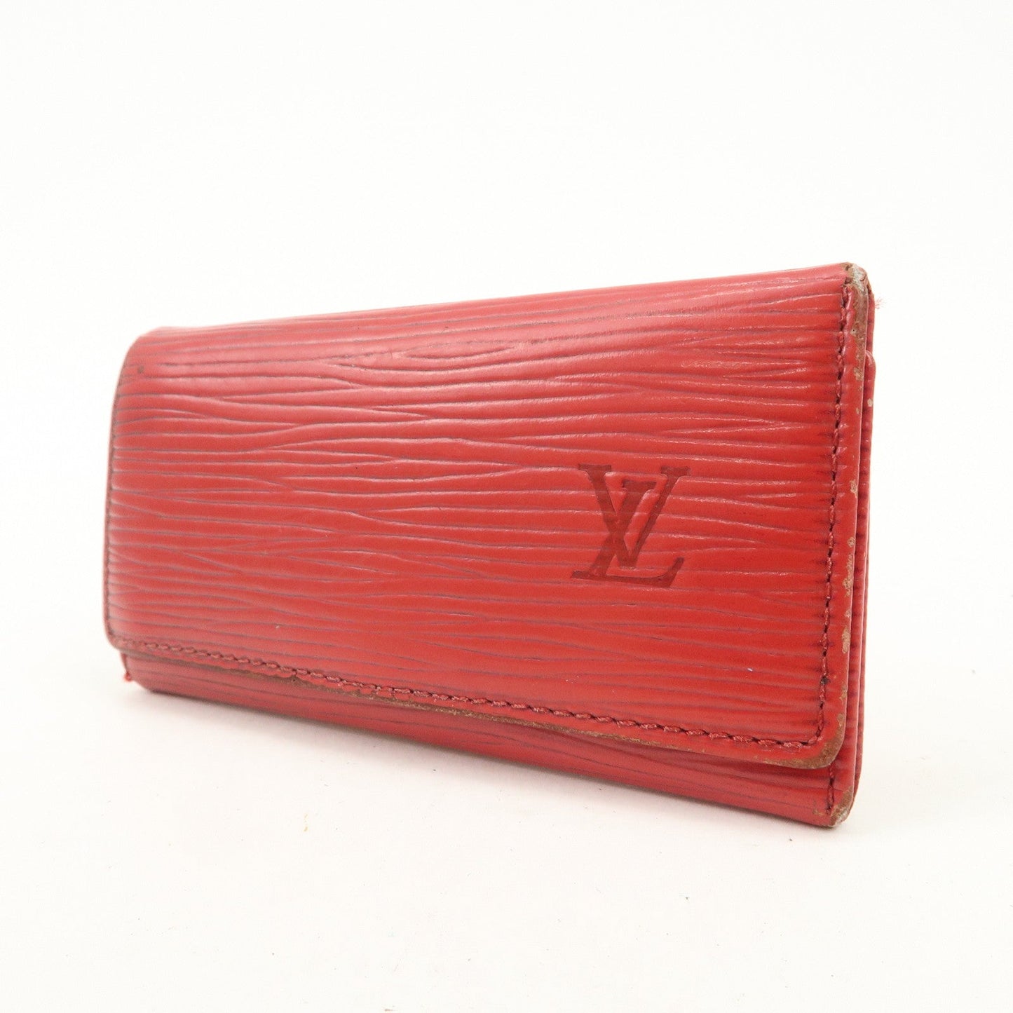 Louis Vuitton Monogram Epi Set of 3 Multicles 4 Key Case Blue Red  d