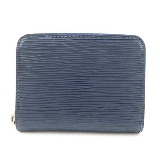 Louis Vuitton Epi leather Zippy Round Coin Case Andigo Blue M60384