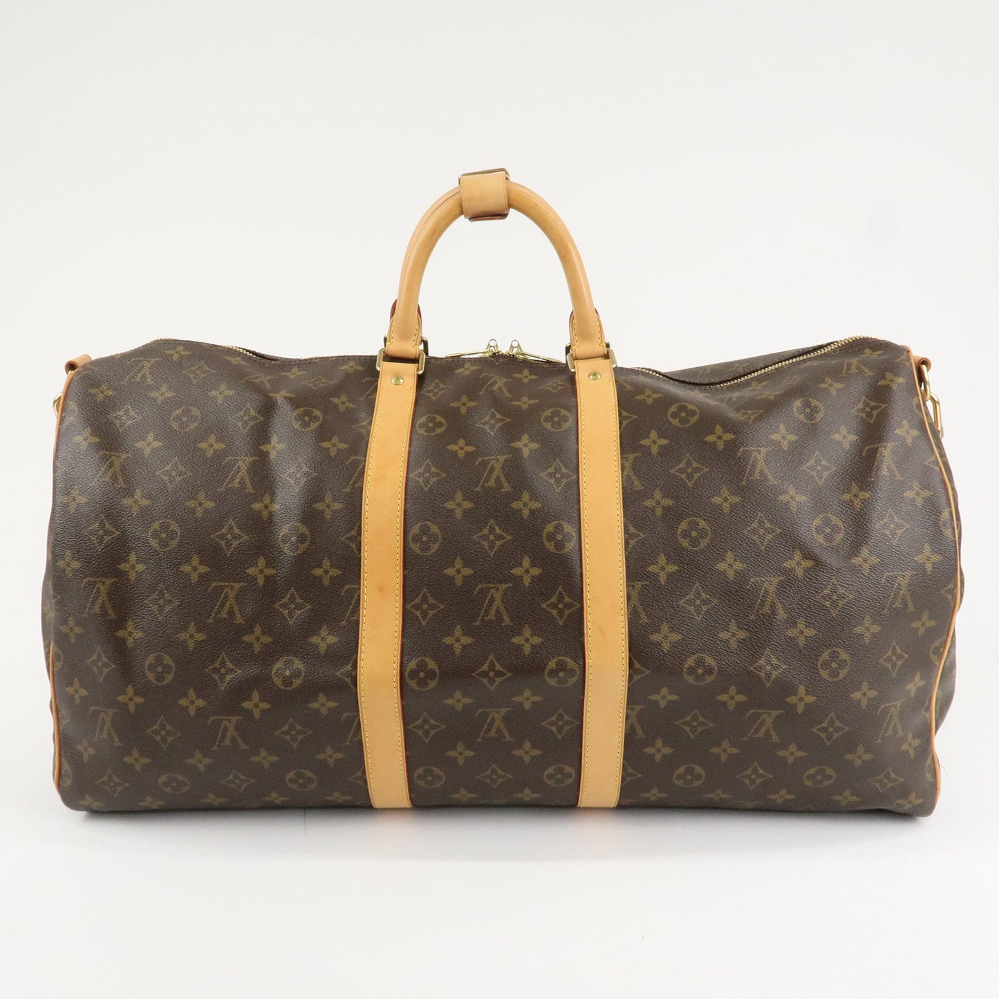 Louis Vuitton Monogram Keep All Bandouliere 55 Boston Bag M41414  d
