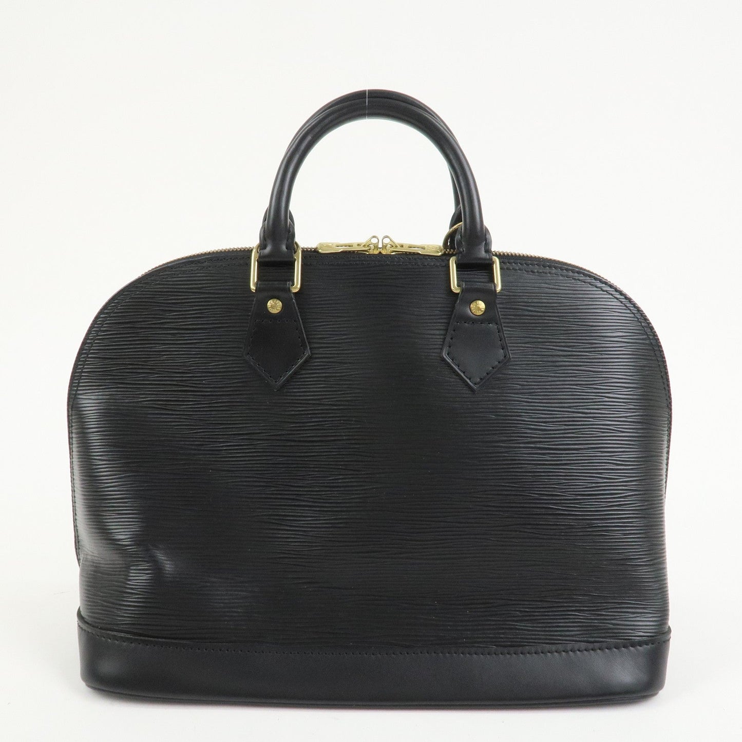 Louis Vuitton Epi Leather Alma PM Hand Bag Noir Black M52142