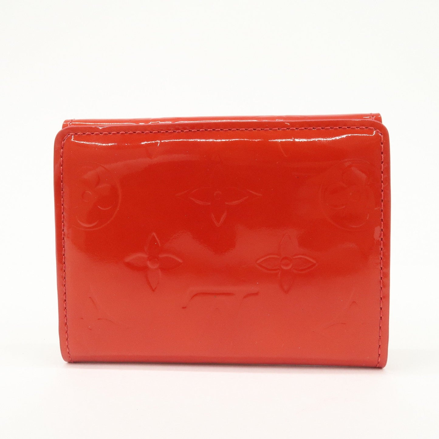 Louis Vuitton Monogram Vernis Ludlow Bi-fold Wallet Rouge M91090