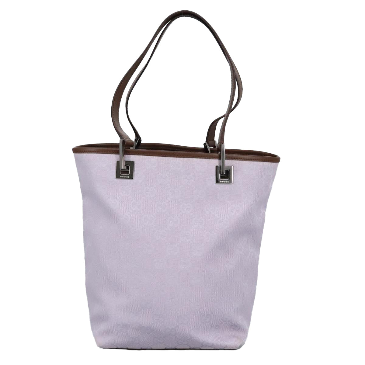 Gucci Purple Canvas Tote Bag