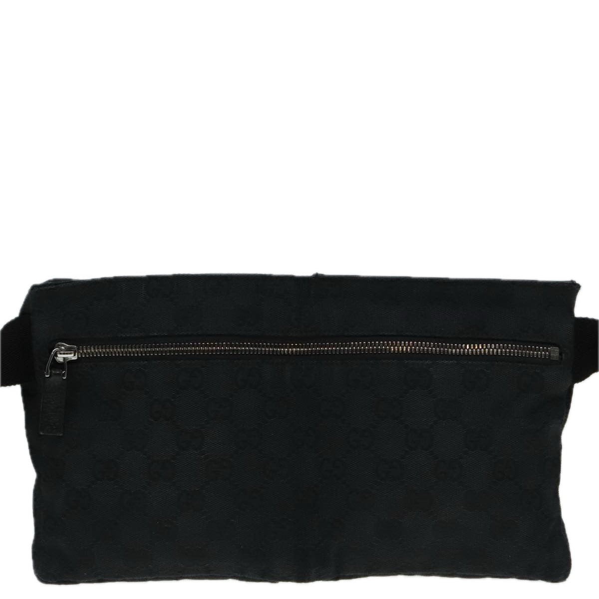 Gucci Black Canvas Shoulder Bag