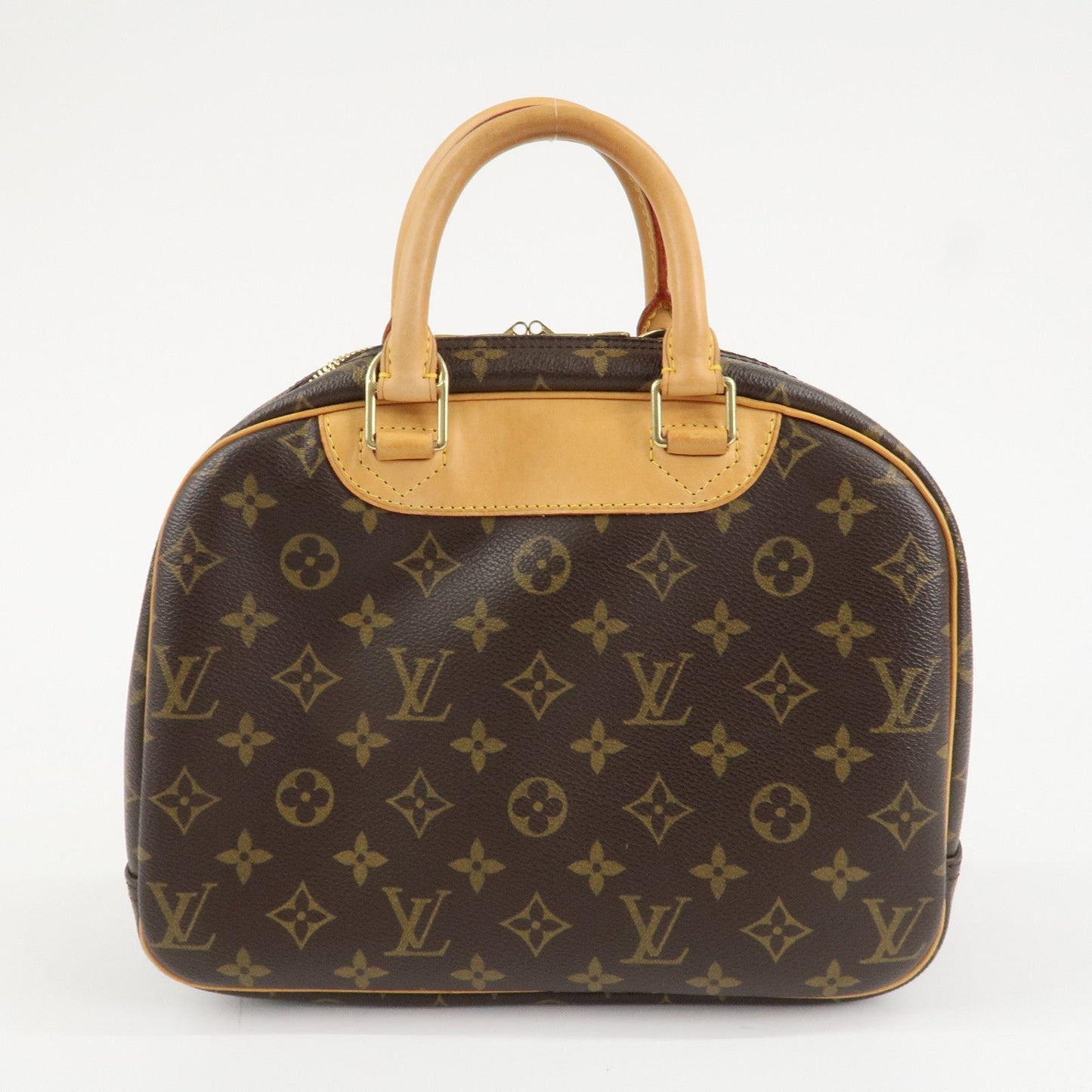 Louis Vuitton Monogram Trueville Hand Bag Brown M42228  d
