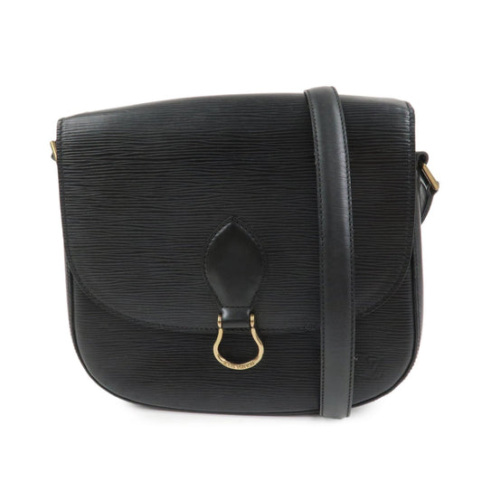 Louis Vuitton Epi Saint Cloud Shoulder Bag Black Noir M52192