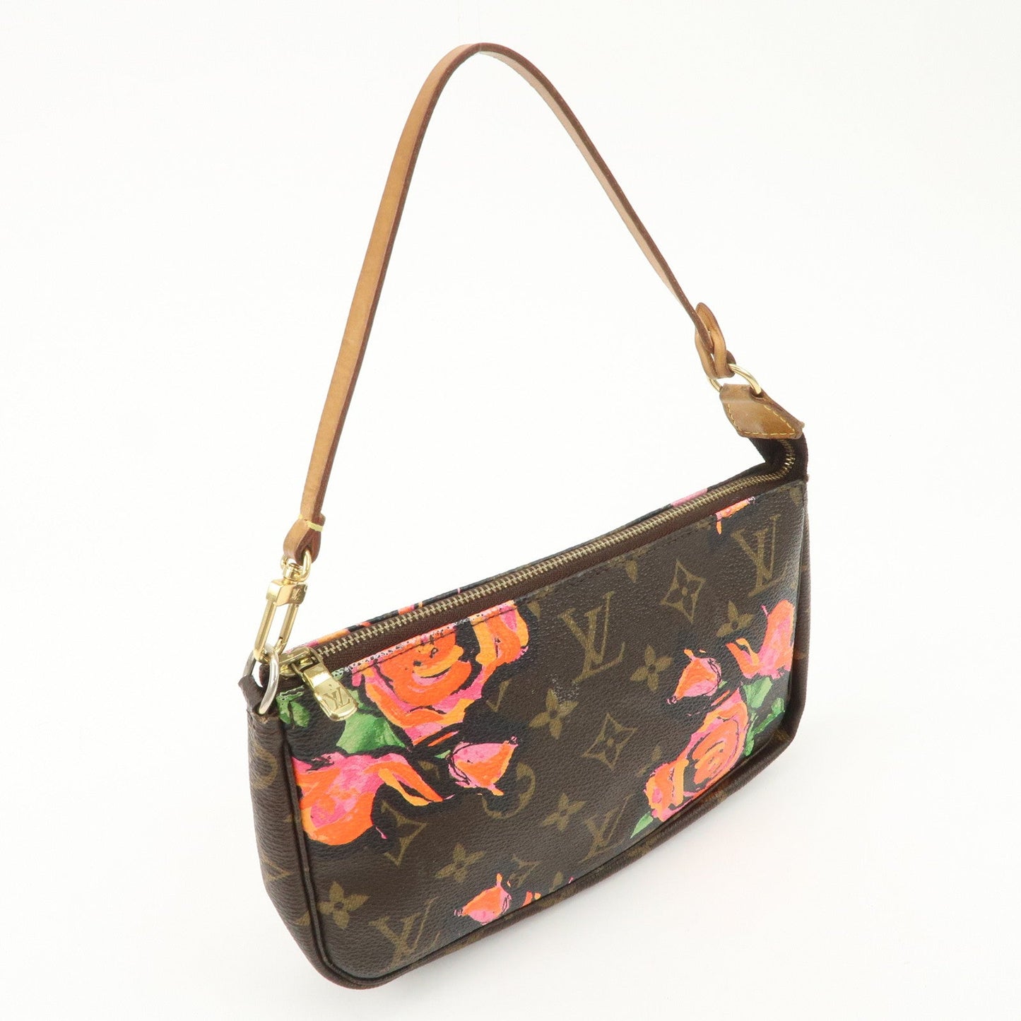 Louis Vuitton Monogram Rose Pochette Accessoires Pouch M48615