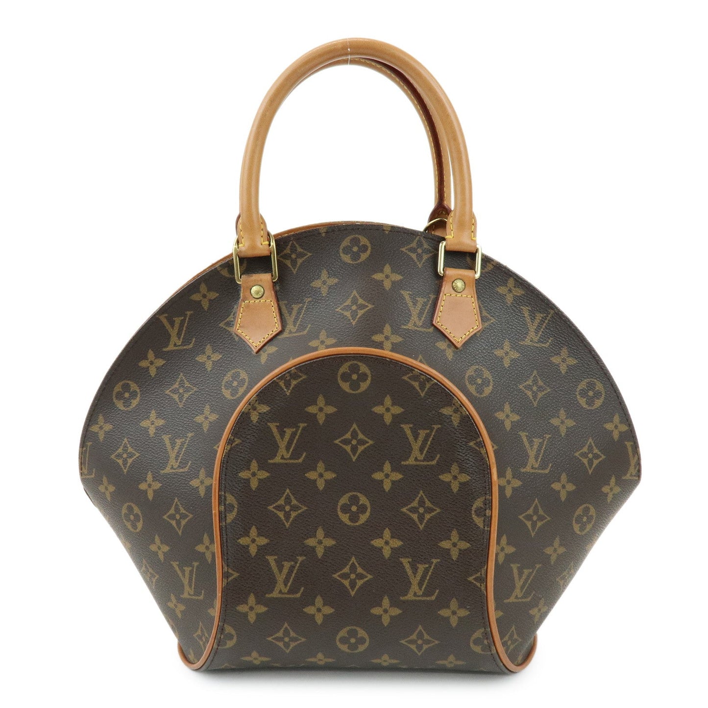 Louis Vuitton Monogram Ellipse MM Hand Bag Brown M51126
