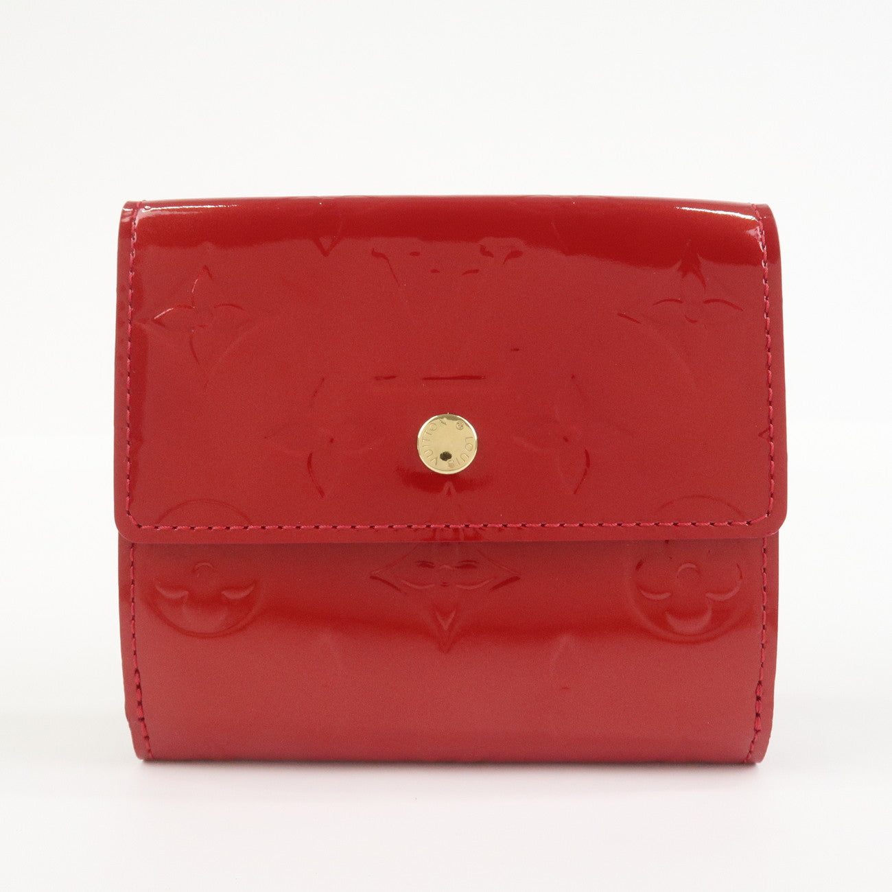 Louis Vuitton Vernis Porte Monnaie Billets Cartes de Crédit M91982