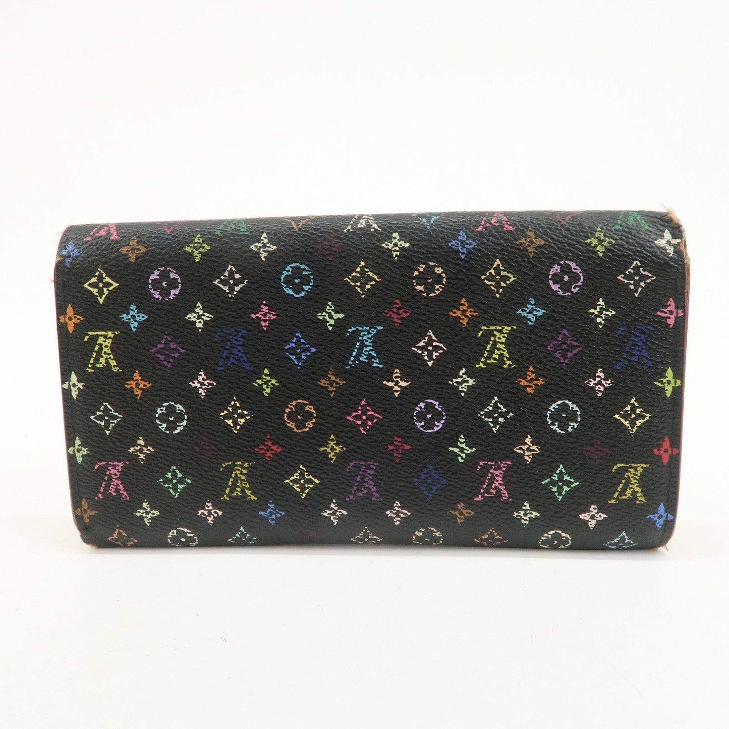Louis Vuitton Monogram Multicolor Portefeuille Sarah Wallet M93747