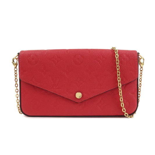 Louis Vuitton Monogram Empreinte Felicie Chain Shoulder Bag M63700  d