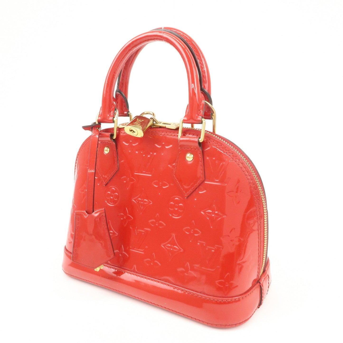 Louis Vuitton Monogram Vernis Alma BB 2Way Shoulder Bag M90174  d