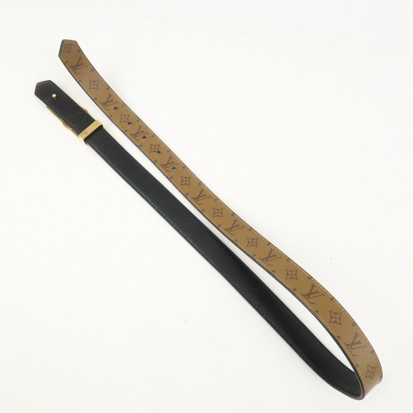 Louis Vuitton Monogram Reverse Agneau Milo Dauphine Ceinture M0203