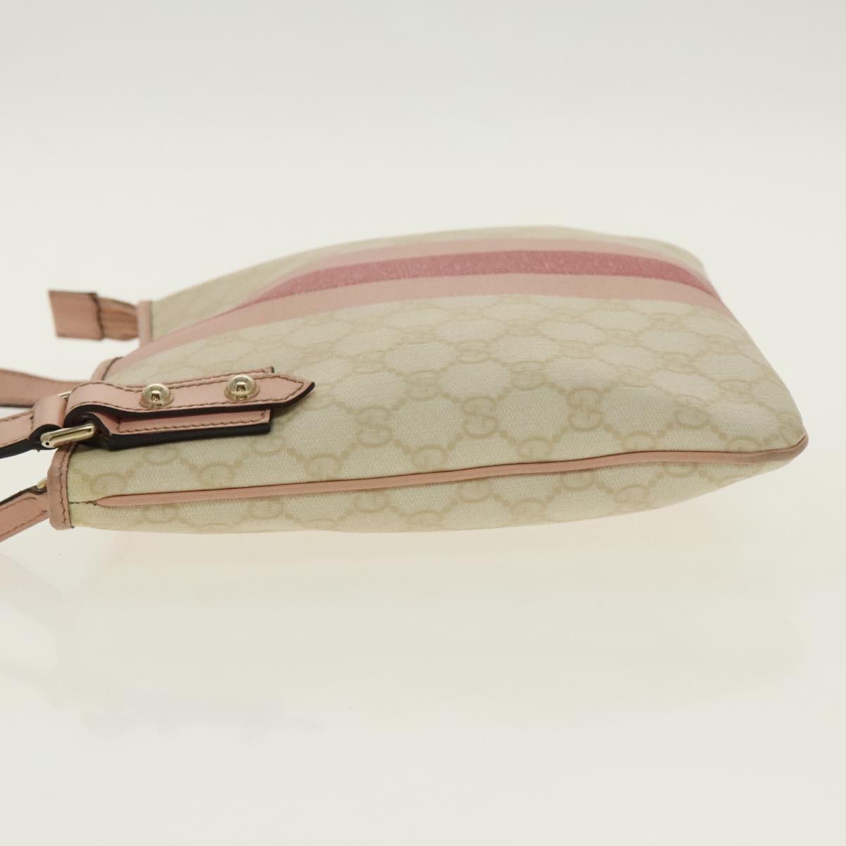 Gucci Sherry Pink Canvas Shoulder Bag