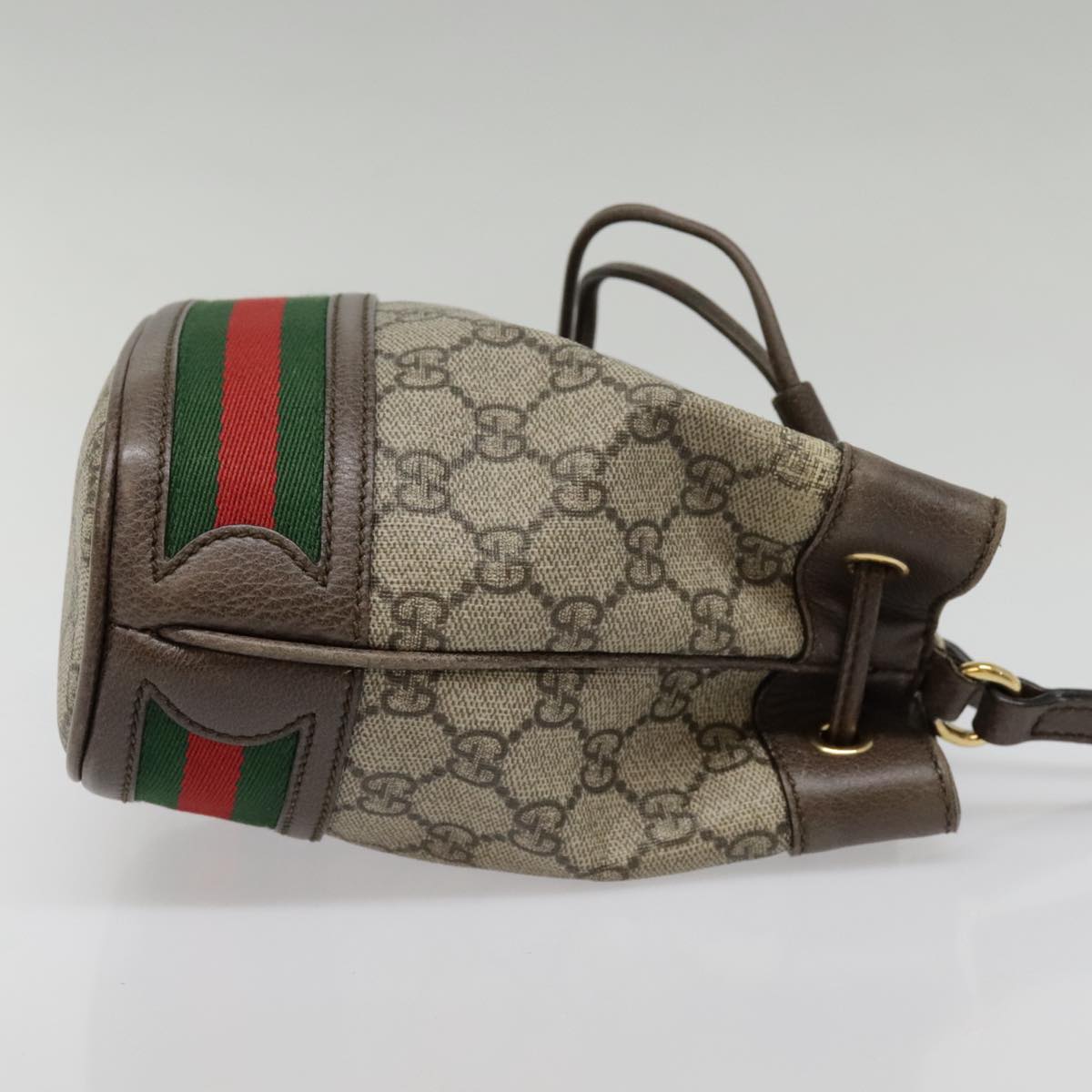 Gucci Beige Canvas Shoulder Bag