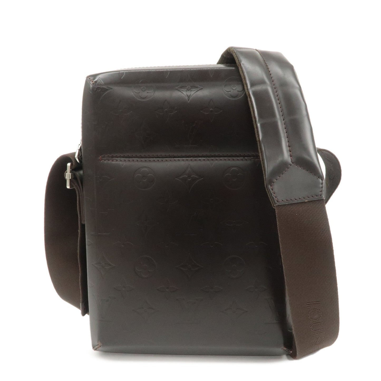 Louis Vuitton Monogram Bobby Leather Shoulder Bag Cafe Brown M46520  d