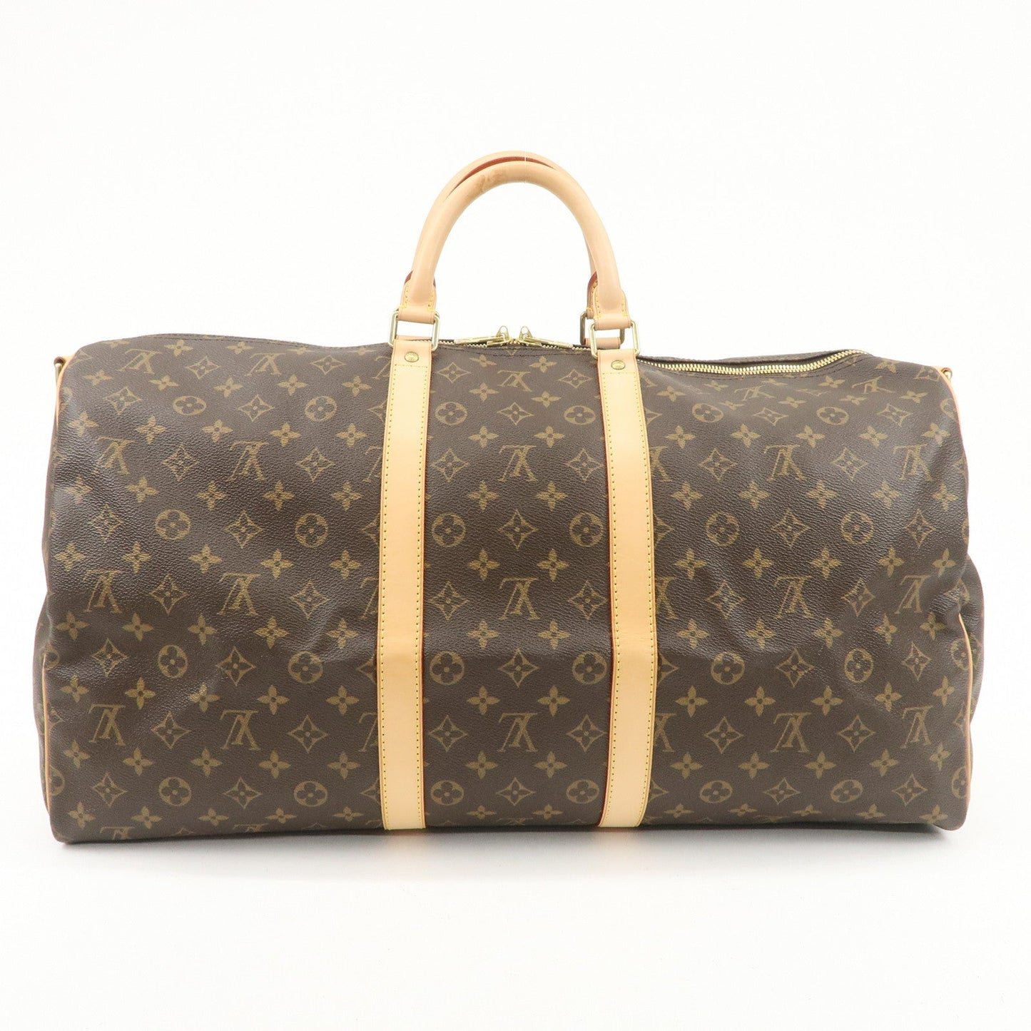 Louis Vuitton Monogram Keep All Bandouliere 55 Boston Bag M41414  d