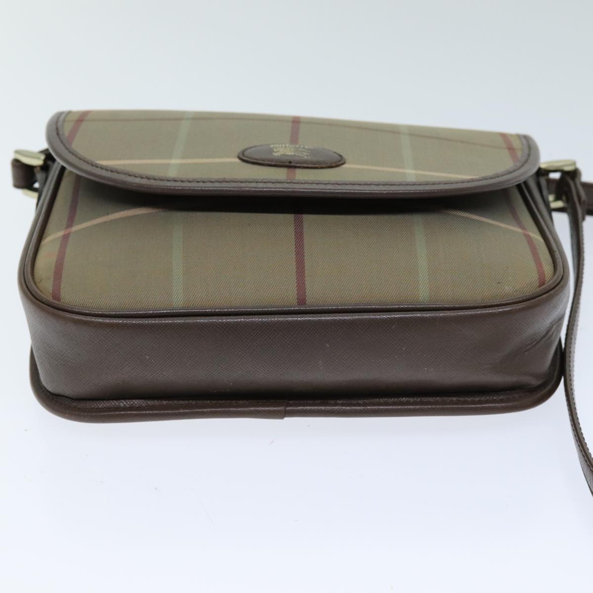 BURBERRY   Check Shoulder Bag
