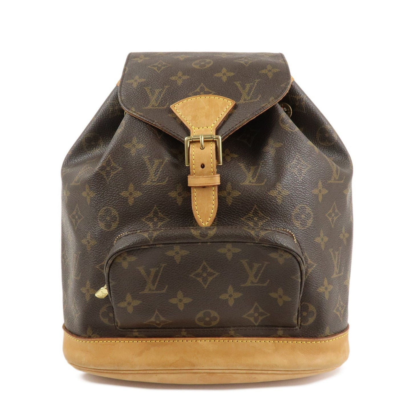Louis Vuitton Monogram Canvas Montsouris MM Backpack Brown M51136  d