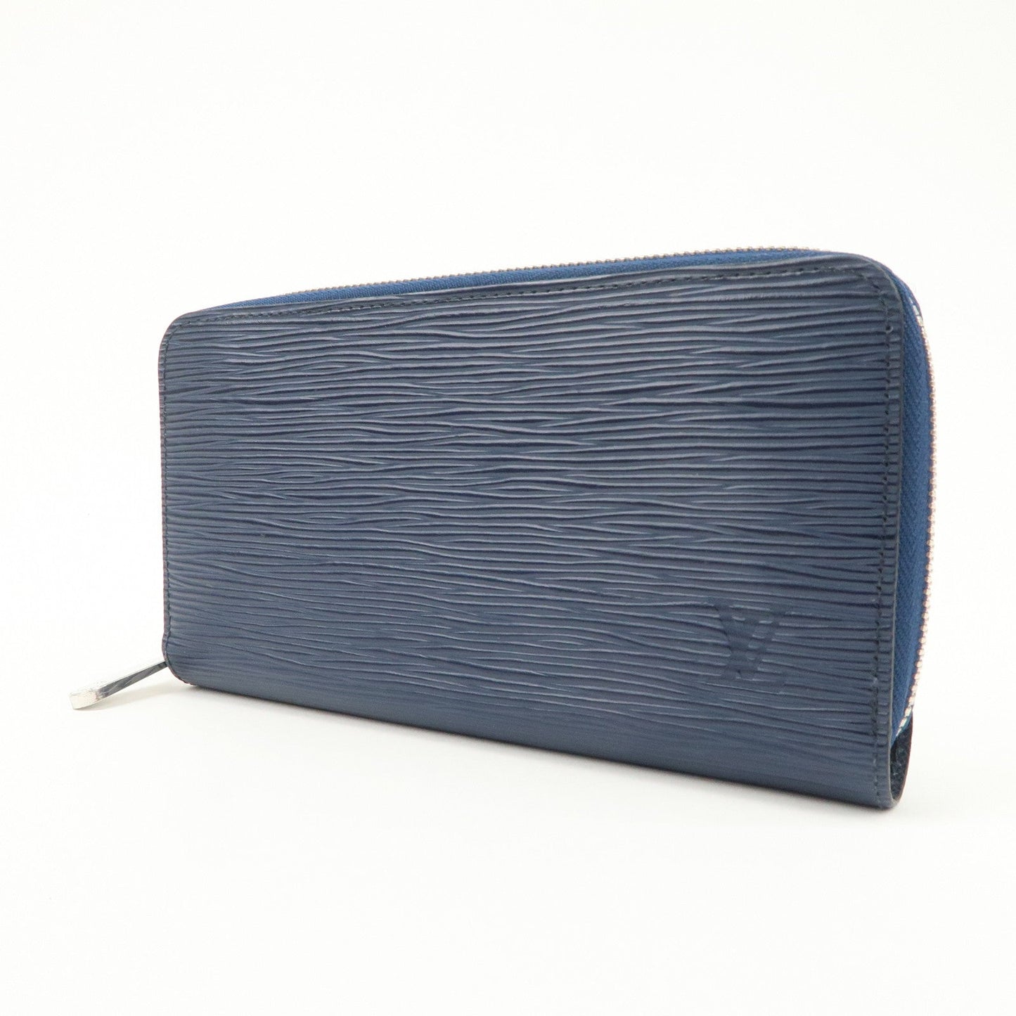 Louis Vuitton Epi leather Zippy Long Wallet Andigo Blue M61873  d