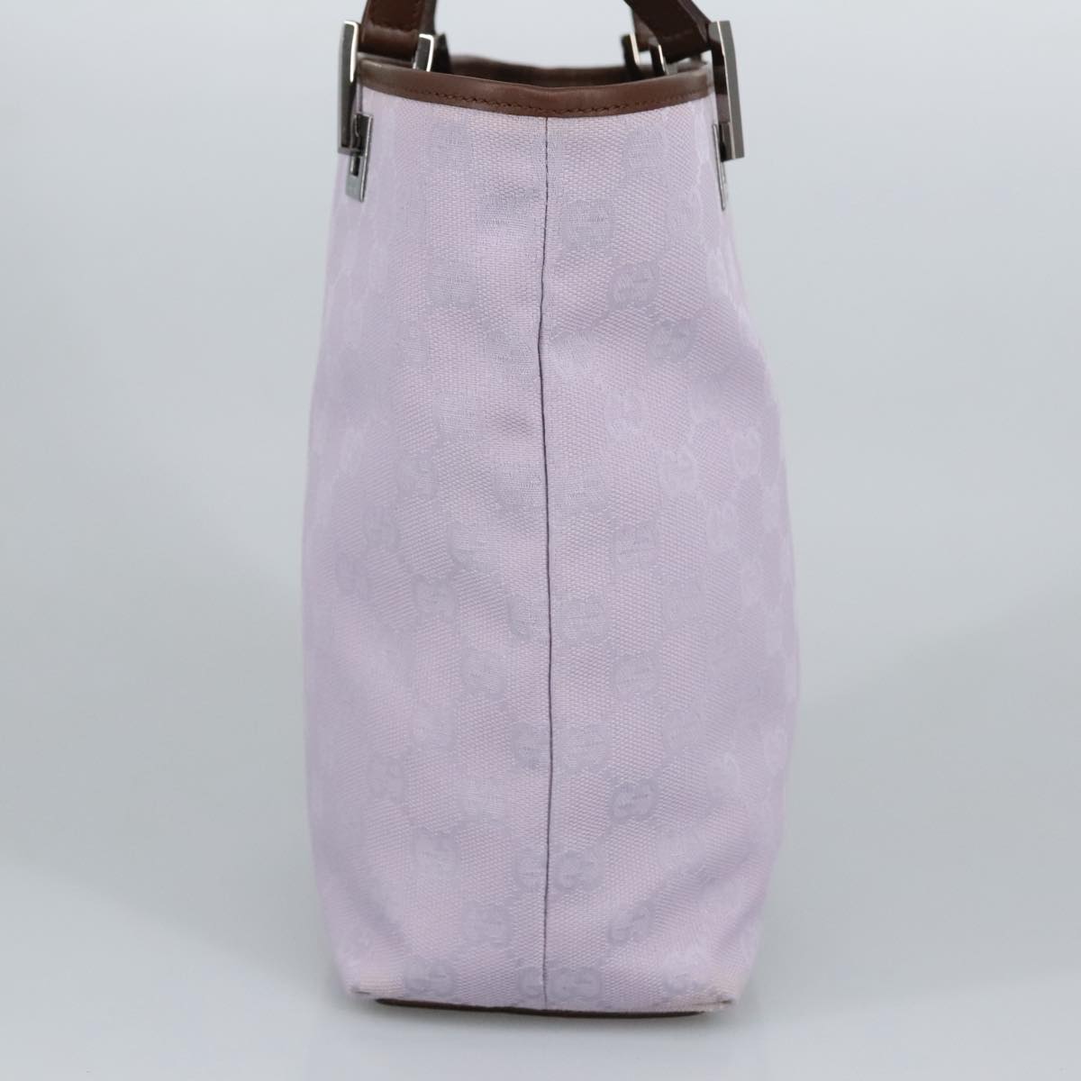 Gucci Purple Canvas Tote Bag