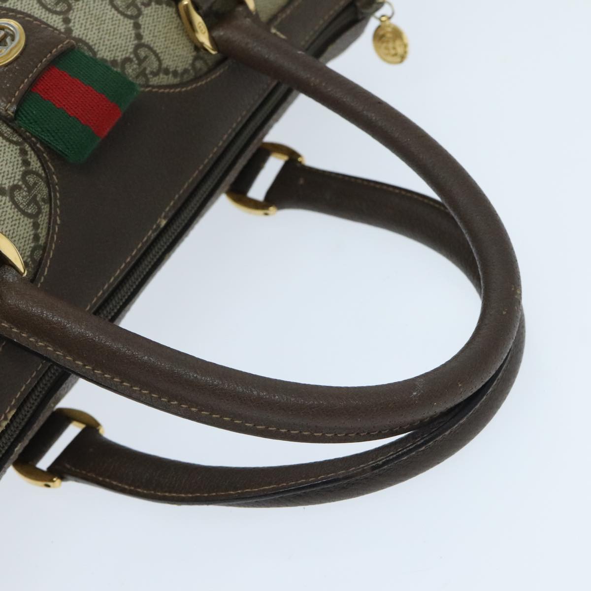 Gucci Ophidia Beige Canvas Travel Bag