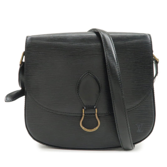 Louis Vuitton Epi Saint Cloud Shoulder Bag Black Noir M52192