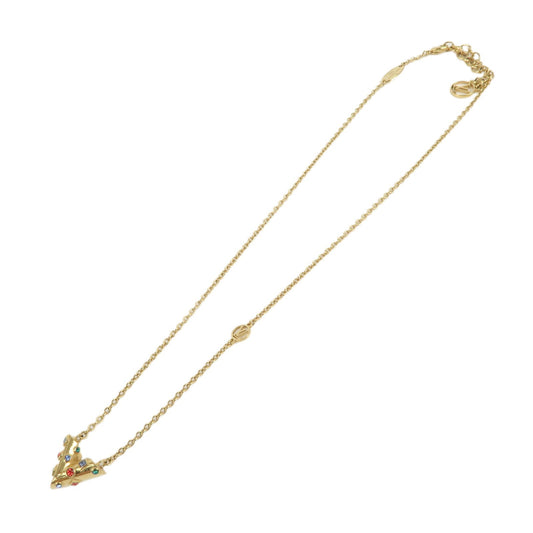 Louis Vuitton Collier Essential V Planet Rhinestone Necklace M68920