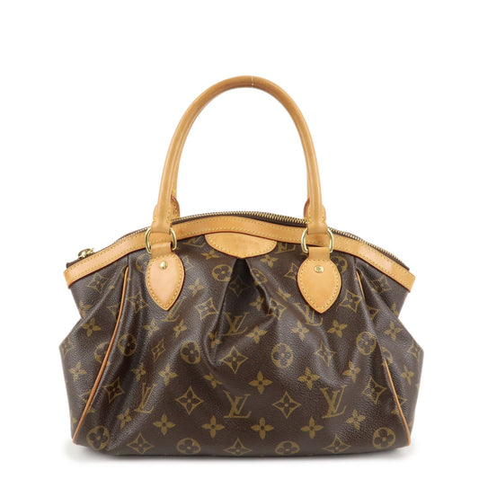 Louis Vuitton Monogram Canvas Tivoli PM Hand Bag Brown M40143  d