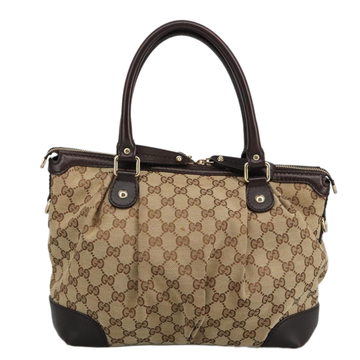 Gucci Sukey Beige Canvas Shopper Bag