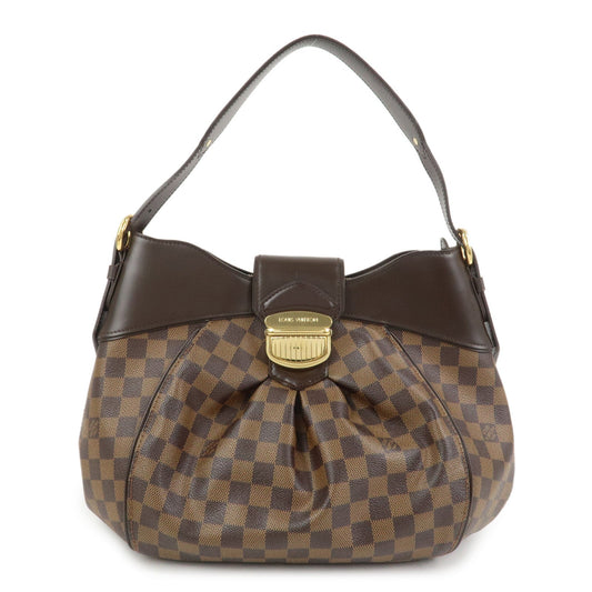 Louis Vuitton Damier Sistina MM Shoulder Bag Damier Ebene N41541