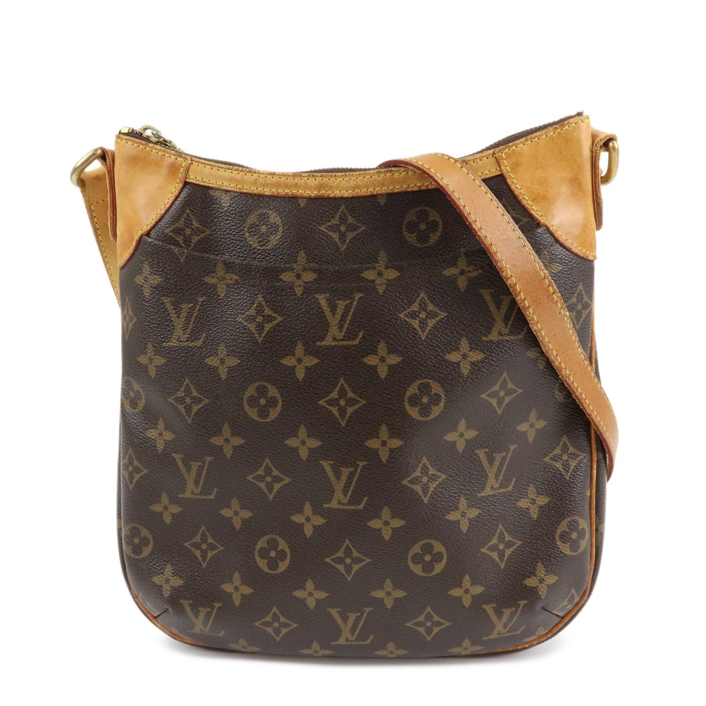 Louis Vuitton Monogram Canvas Leather Odeon PM Shoulder BagM56390