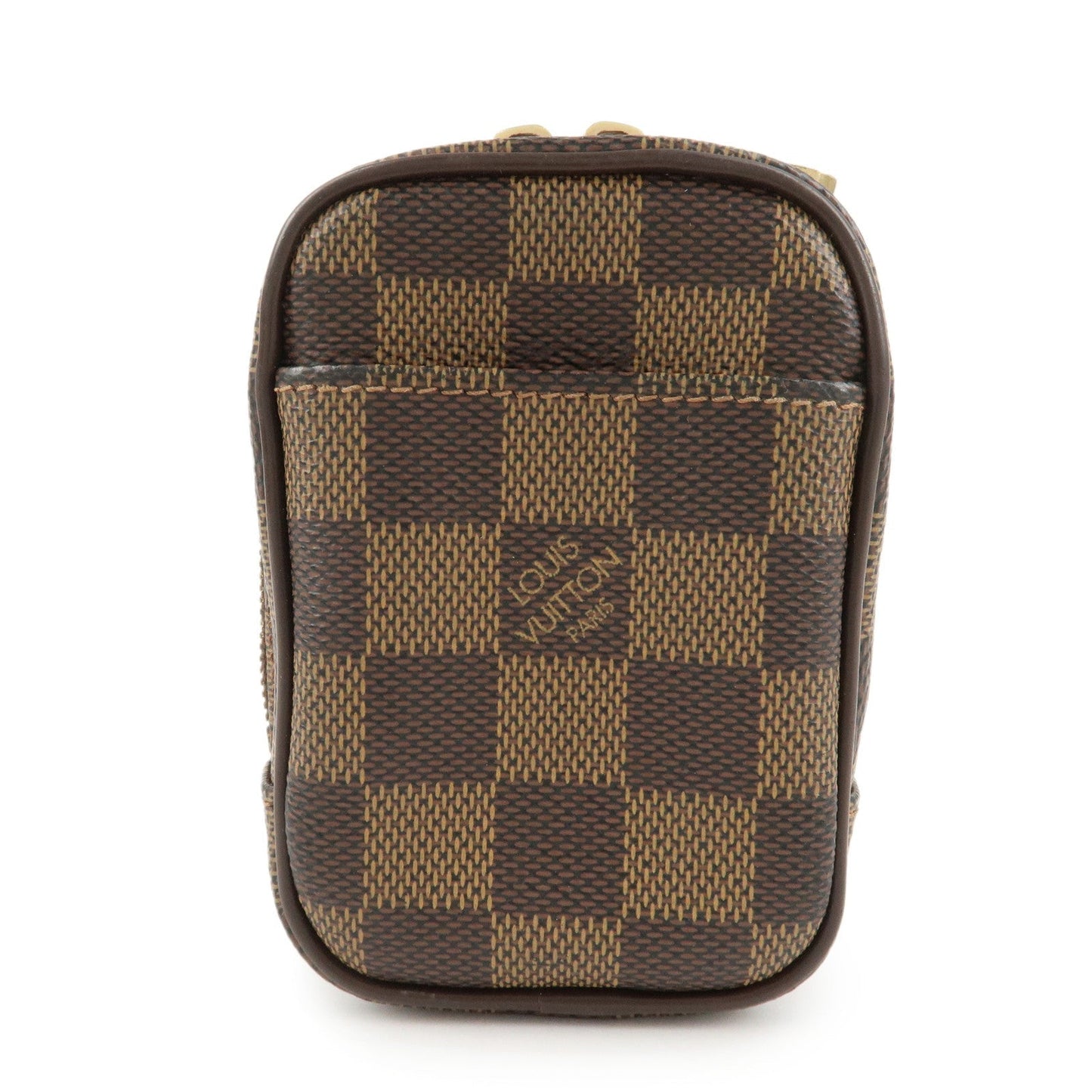 Louis Vuitton Damier Leather Canvas Etui Okapi PM Camera Case N61738  d